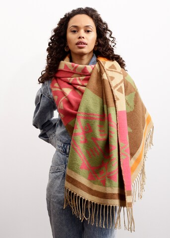 CODELLO Scarf in Green: front