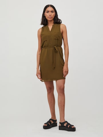 VILA Shirt Dress 'Mera' in Green