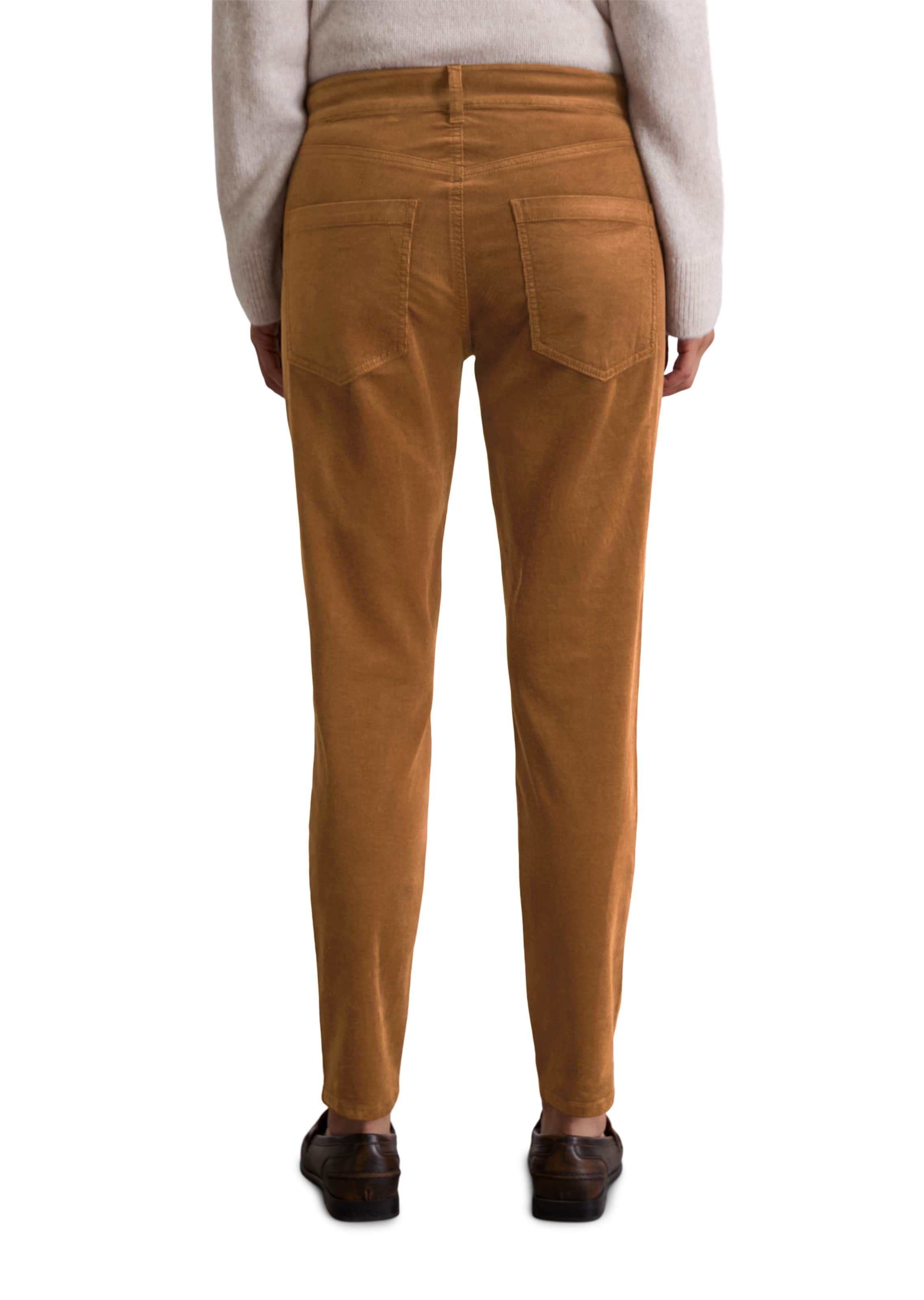 Marc O'Polo Обычный Штаны 'Theda' в Коричневый