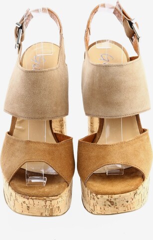 Get it Sandaletten 38 in Beige