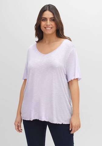 SHEEGO Shirt in Purple: front