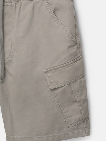 Loosefit Pantalon cargo Pull&Bear en gris