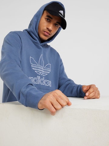 Felpa di ADIDAS ORIGINALS in blu