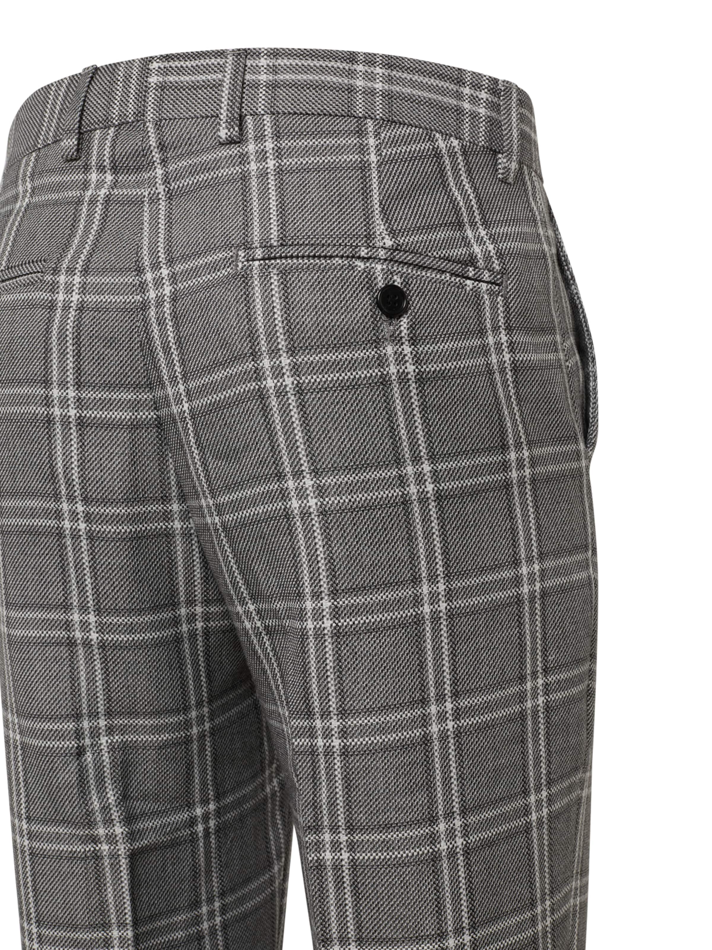 BURTON MENSWEAR LONDON Štandardný strih Nohavice - Sivá