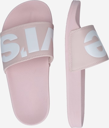 LEVI'S ® Pantoletter 'June' i pink