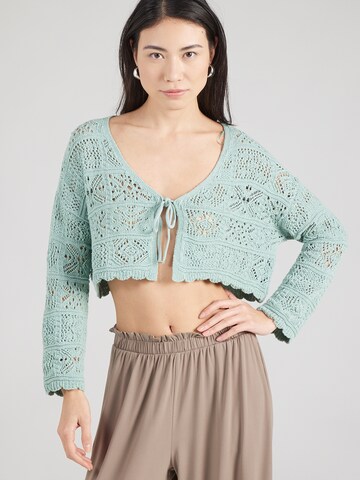 Cardigan ONLY en vert : devant