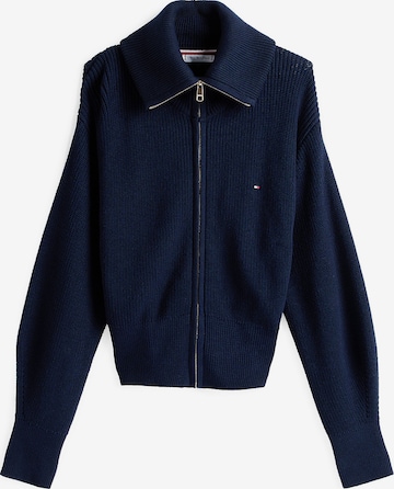 TOMMY HILFIGER Knit cardigan in Blue: front