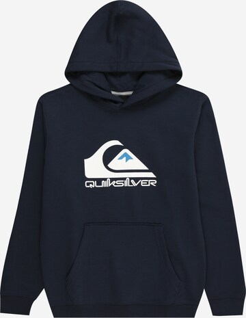 QUIKSILVER Sweatshirt in Blauw: voorkant