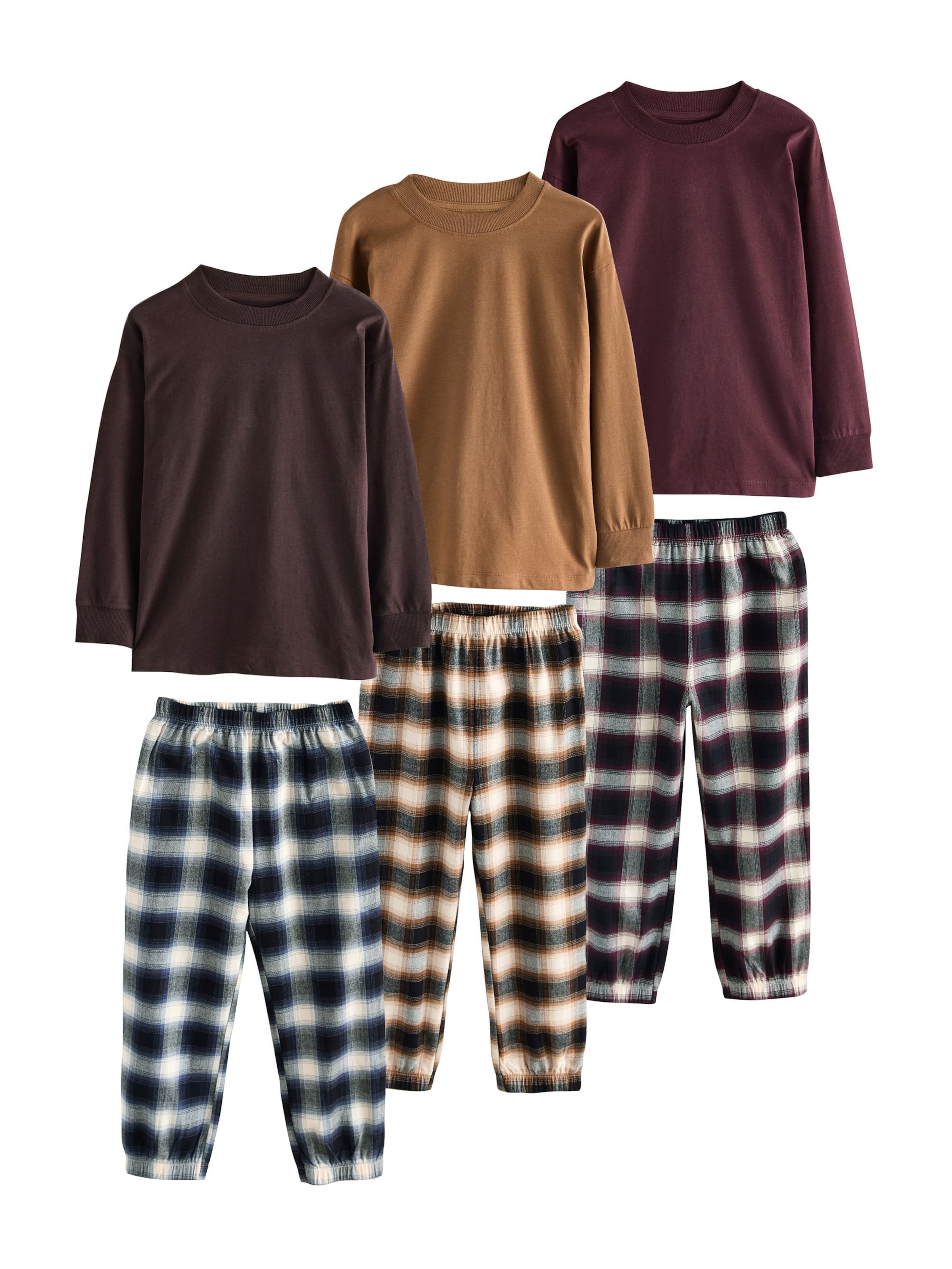 Next Πιτζάμα σε καφέ: μπροστά