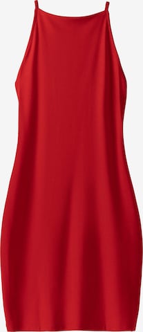 Bershka Zomerjurk in Rood: voorkant