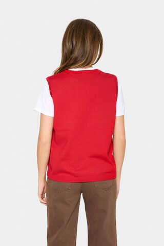 SAINT TROPEZ Sweater 'MilaSZ' in Red