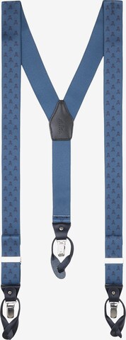 Scalpers Suspenders in Blue: front