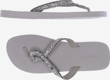 ESPRIT Sandals & High-Heeled Sandals in 40 in Grey: front