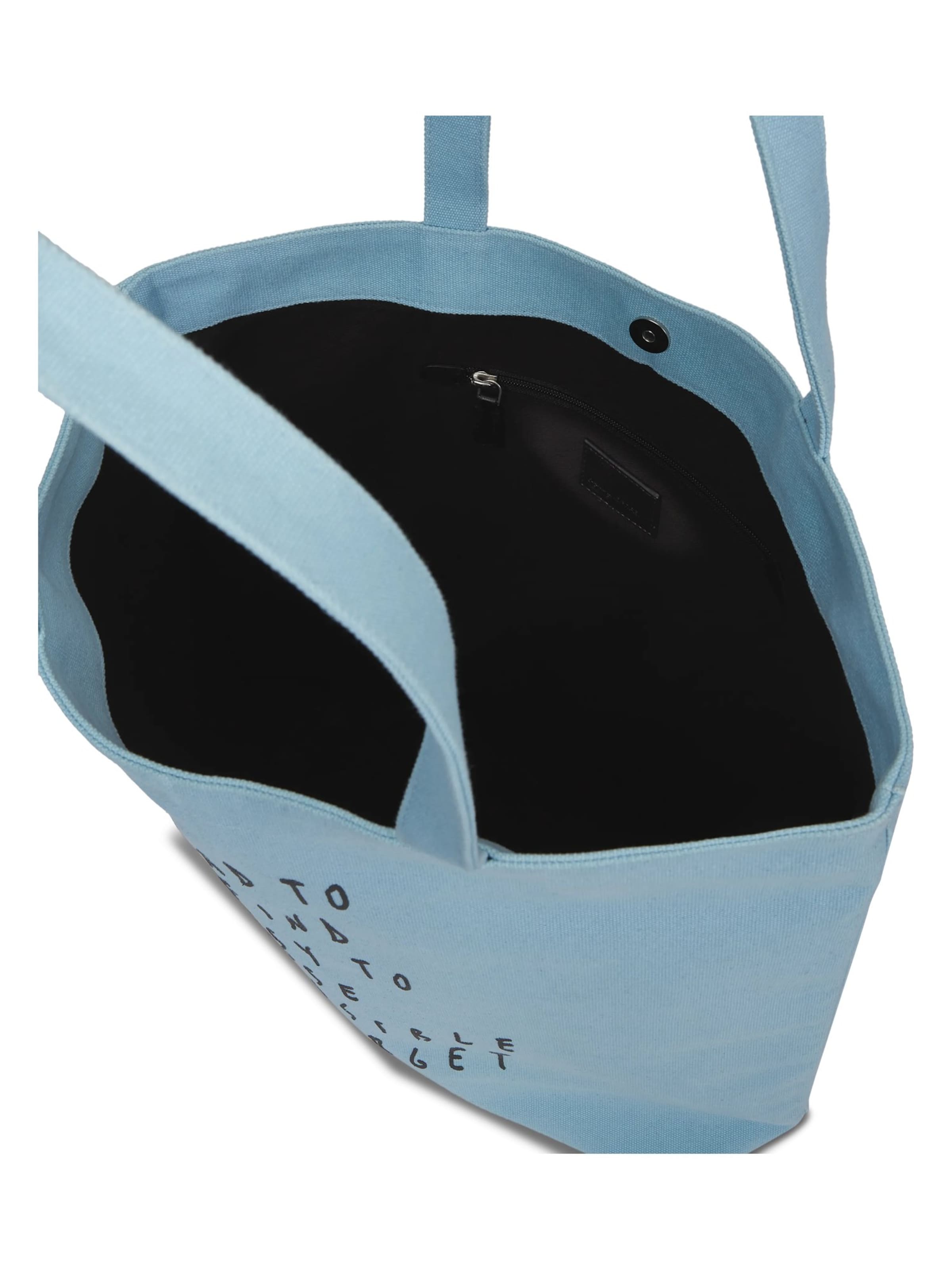 KARL LAGERFELD JEANS Shopper 'KLJ X Pietro Terzini' in Blauw