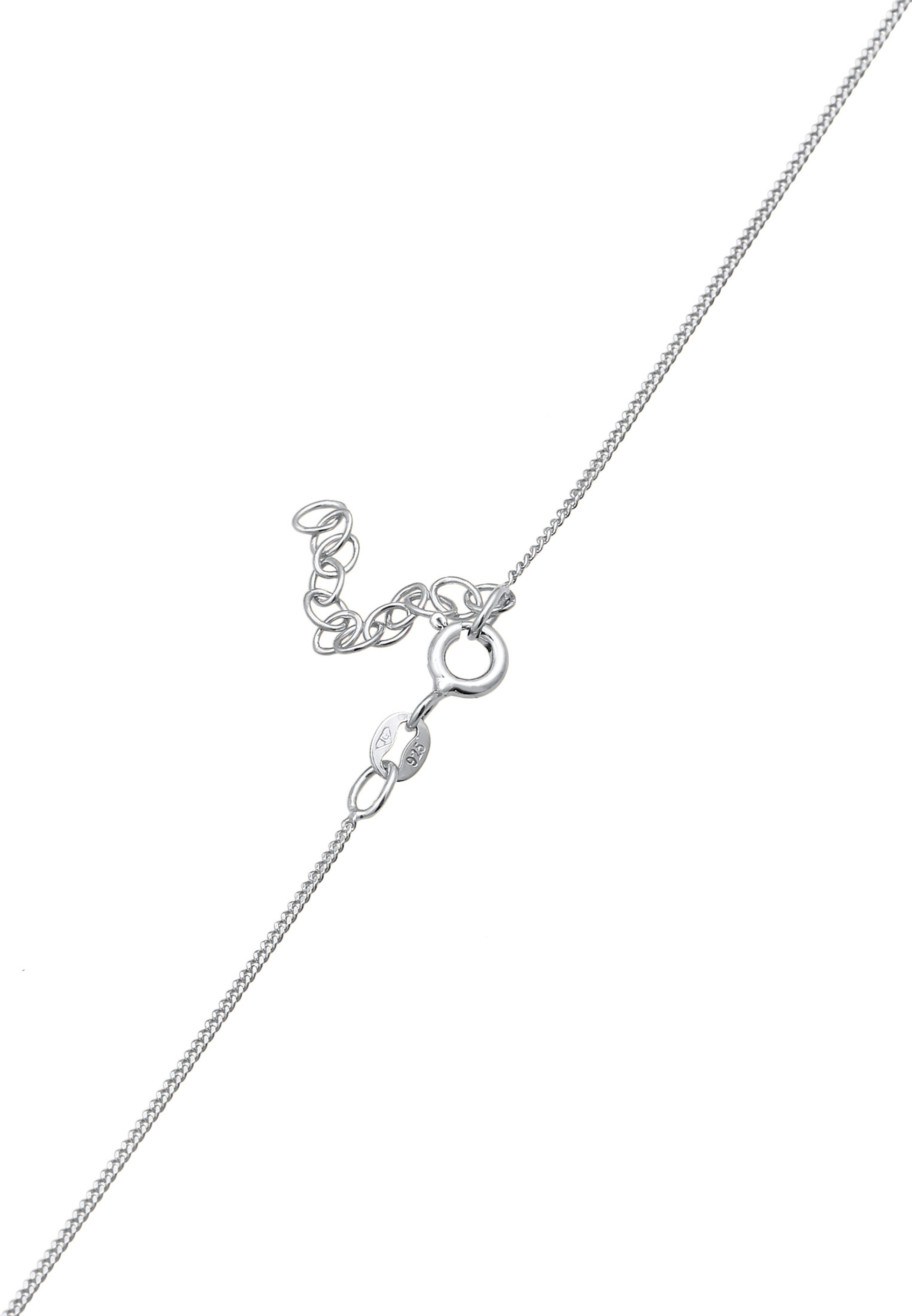 ELLI Kette 'Lotusblume' in Silber