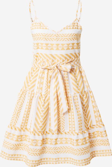 ABOUT YOU Letné šaty 'Therese' - žltá / biela, Produkt
