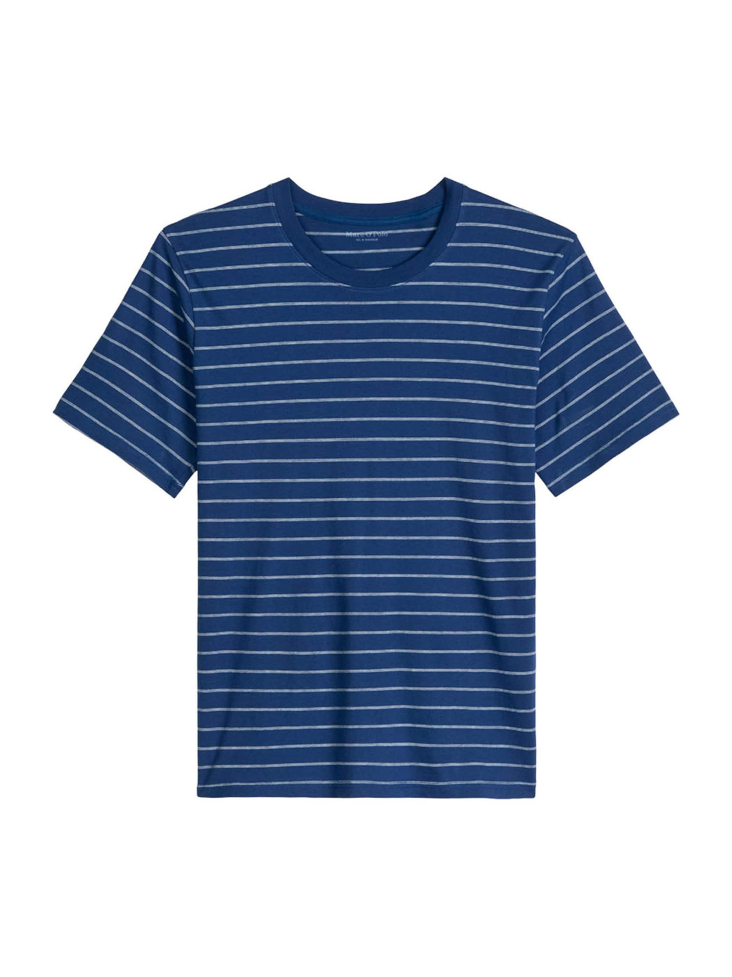 T-Shirt ' Mix N Match ' Marc O'Polo en bleu : devant