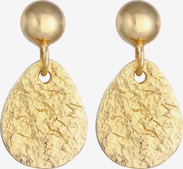 Boucles d'oreilles ELLI en or : devant