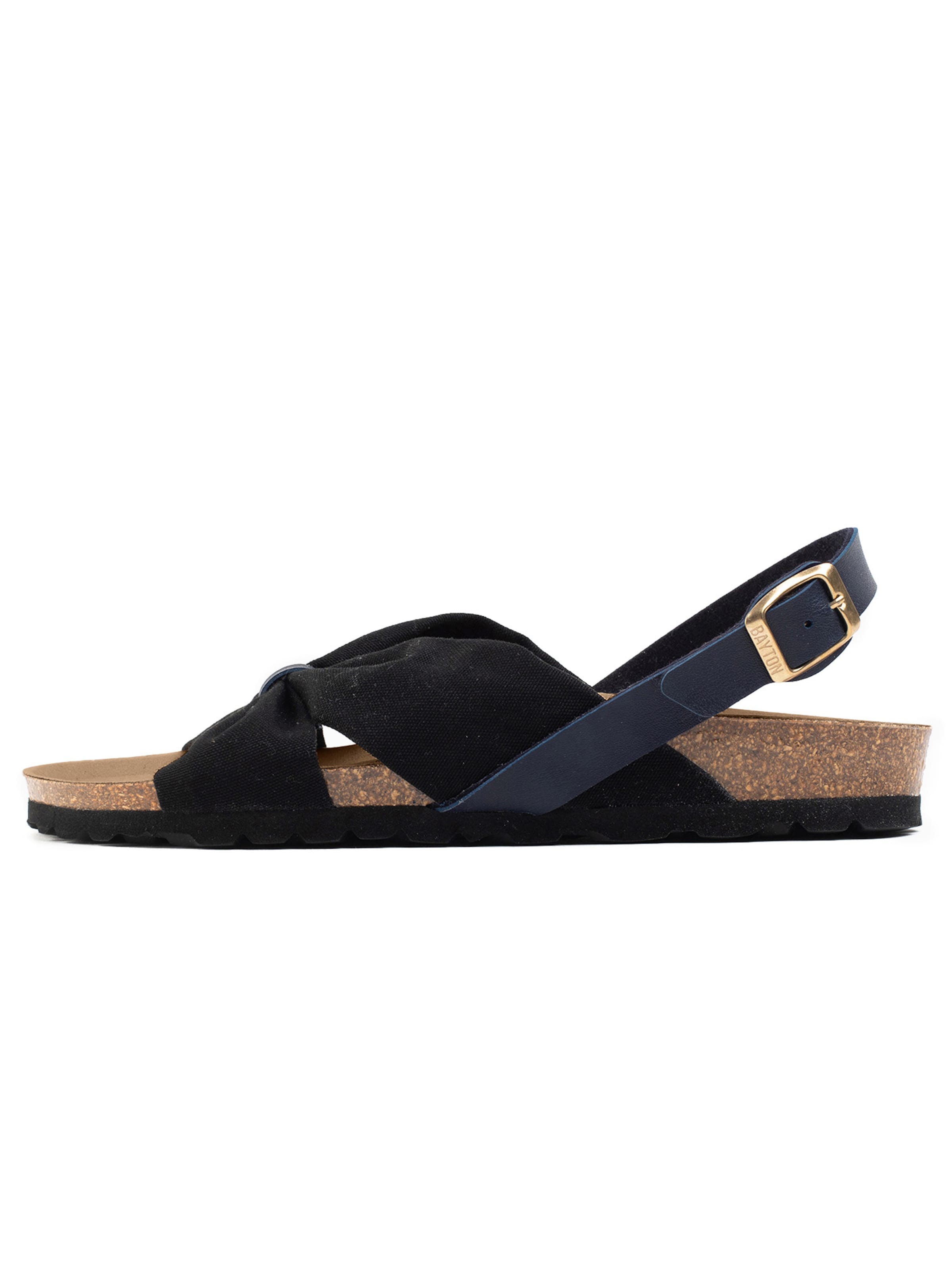 Sandales 'Frutti' Bayton en noir : devant