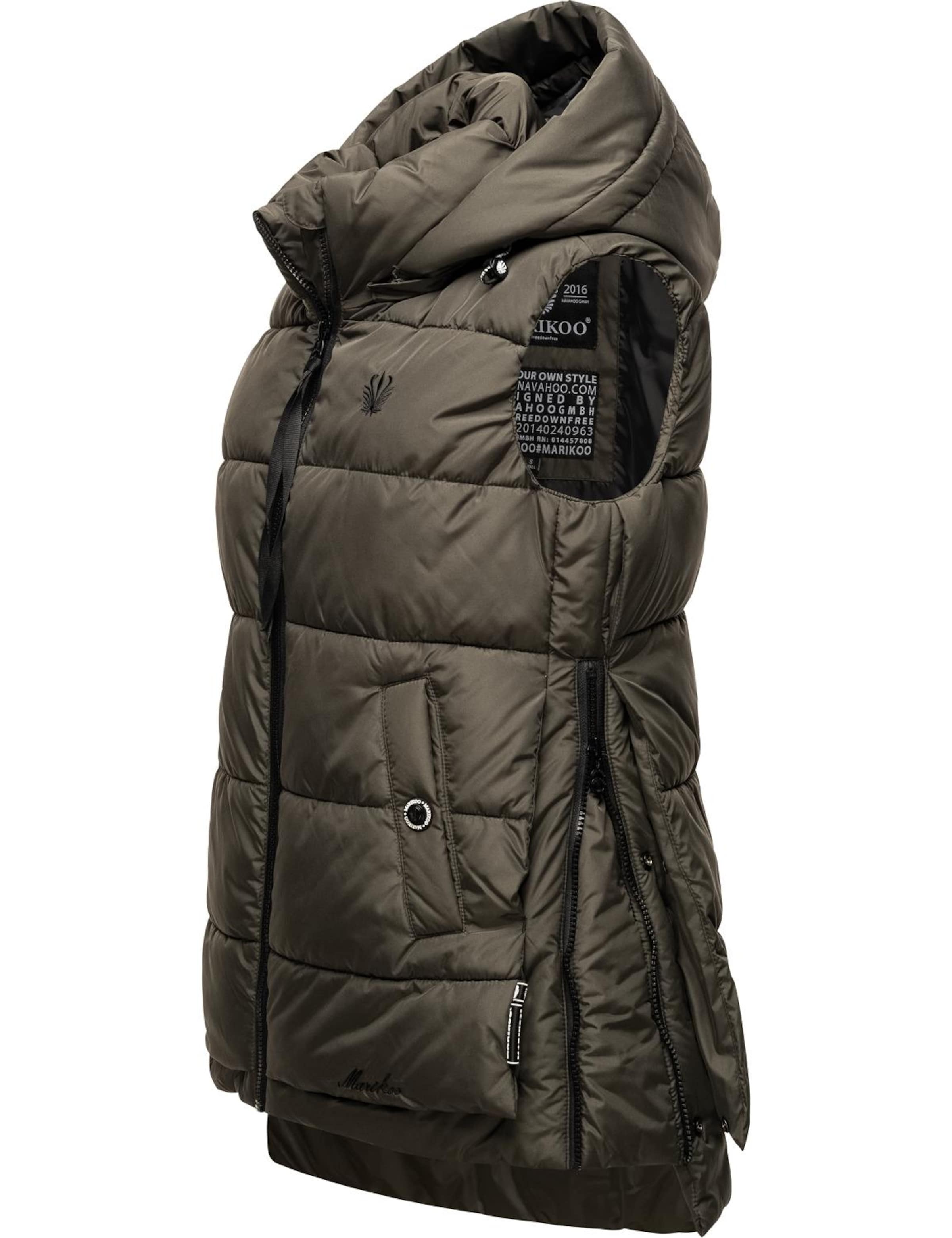 MARIKOO Vest 'Zarinaa' in Grey