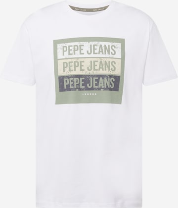 Pepe Jeans T-Shirt 'ACEE' in Weiß: predná strana