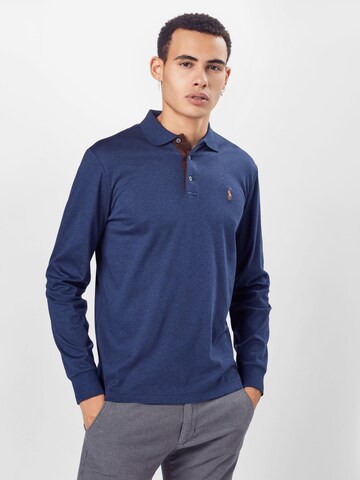 T-Shirt Polo Ralph Lauren en bleu : devant