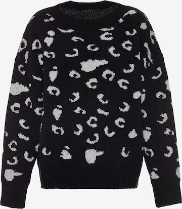 ebeeza - Pullover em preto: frente