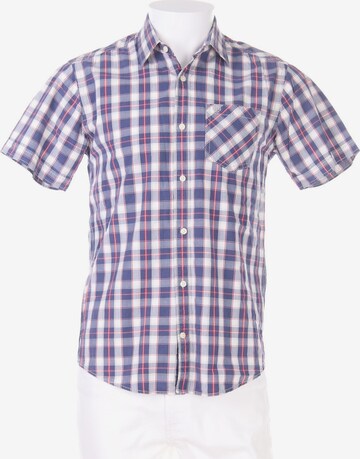 s.Oliver Button Up Shirt in S in Blue: front