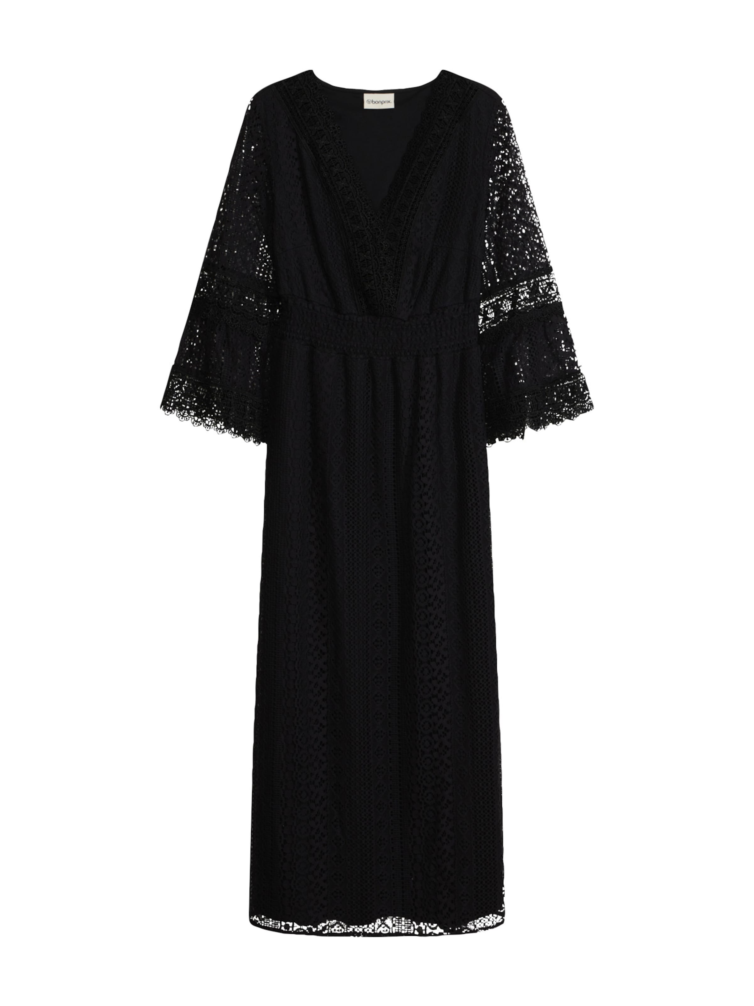 bonprix Kleid in Schwarz: Vorderseite