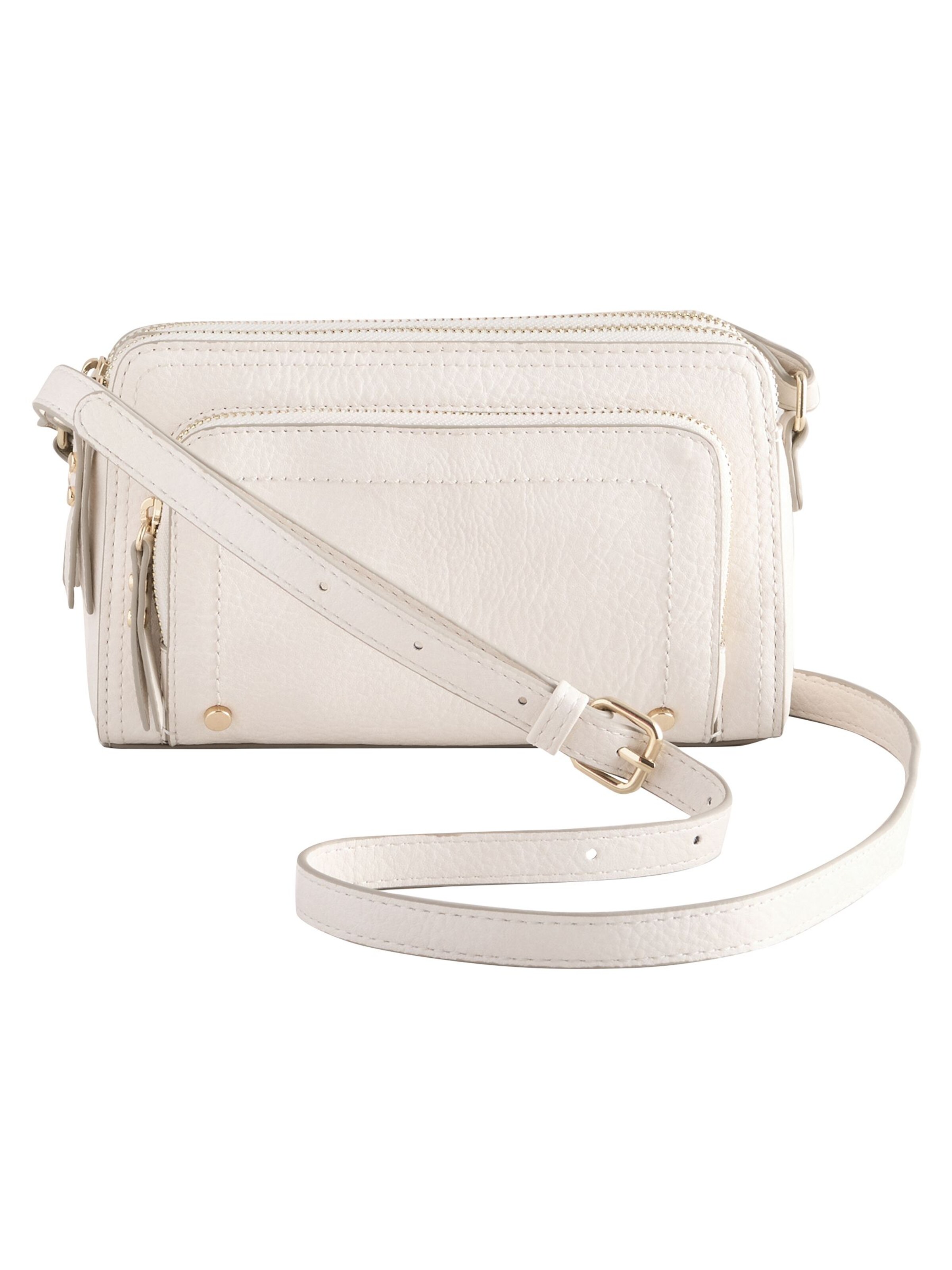 balts Next Pleca soma: no priekšpuses