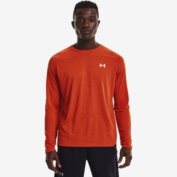 UNDER ARMOUR Funktionsshirt 'Streaker' in Orange: predná strana