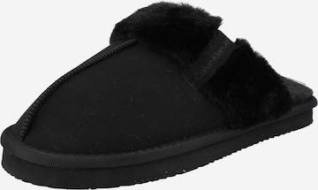 Calvin Klein Jeans Slippers in Black: front