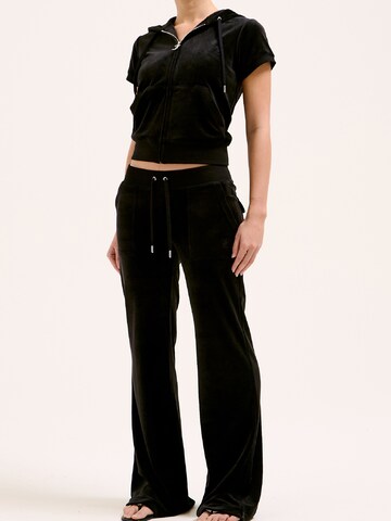 Skinny Pantaloni sportivi di Juicy Couture in nero: frontale