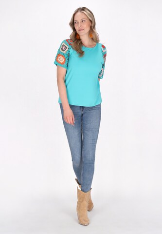 usha FESTIVAL - Camisa em azul
