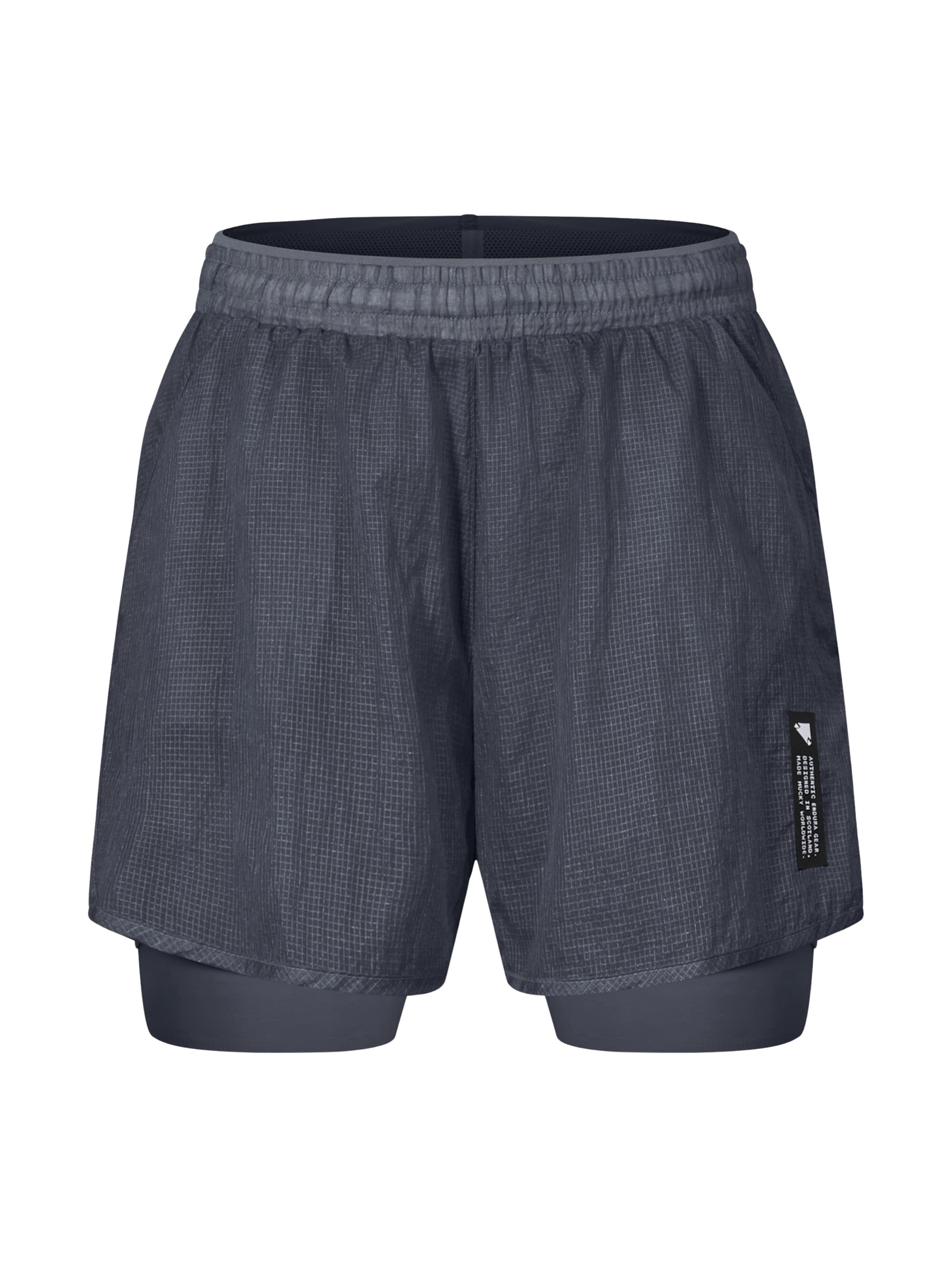 ENDURA Regular Short 'ALLTRACK' in Grau: Vorderseite