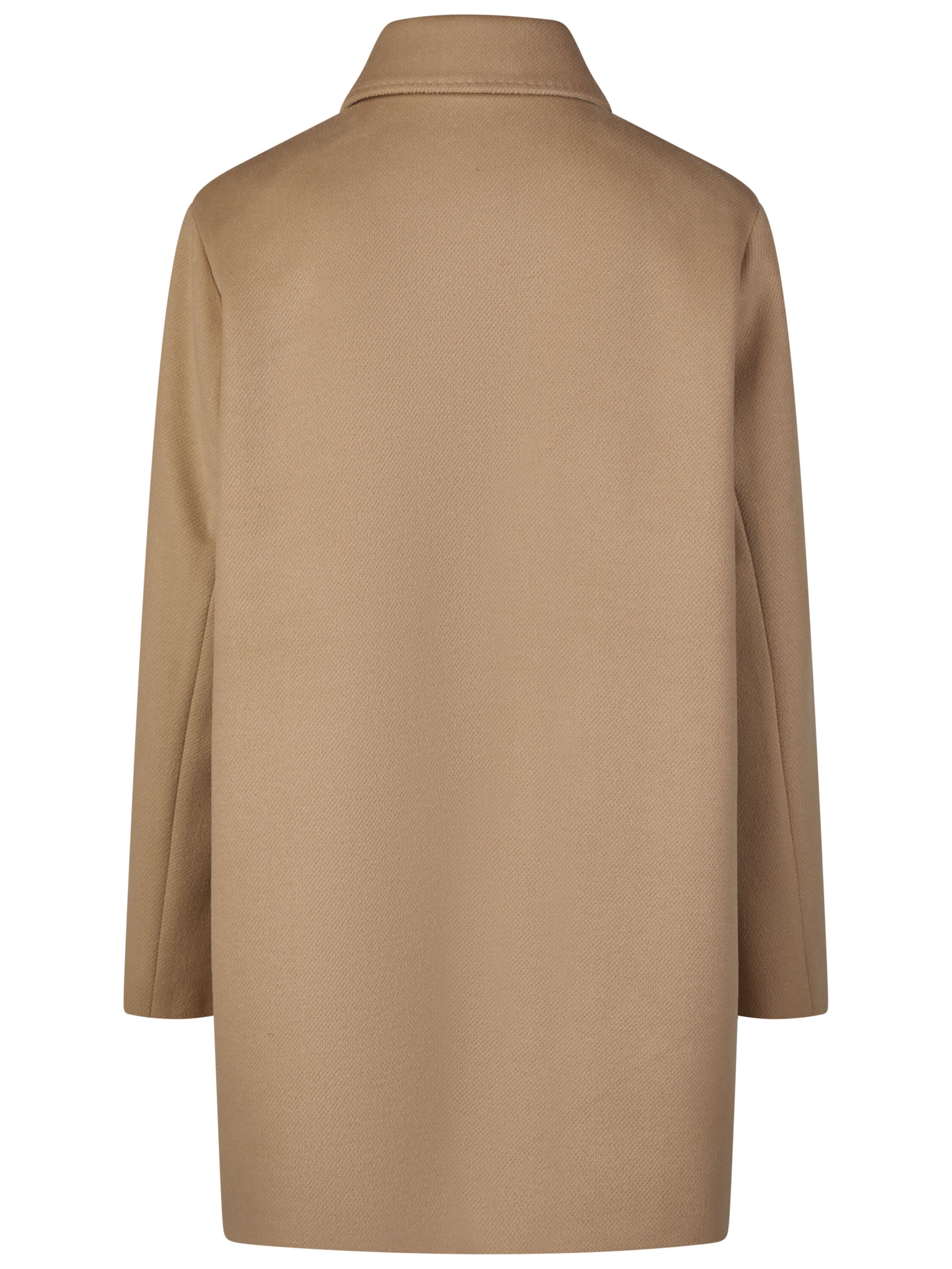 White Label Between-Seasons Coat in Brown