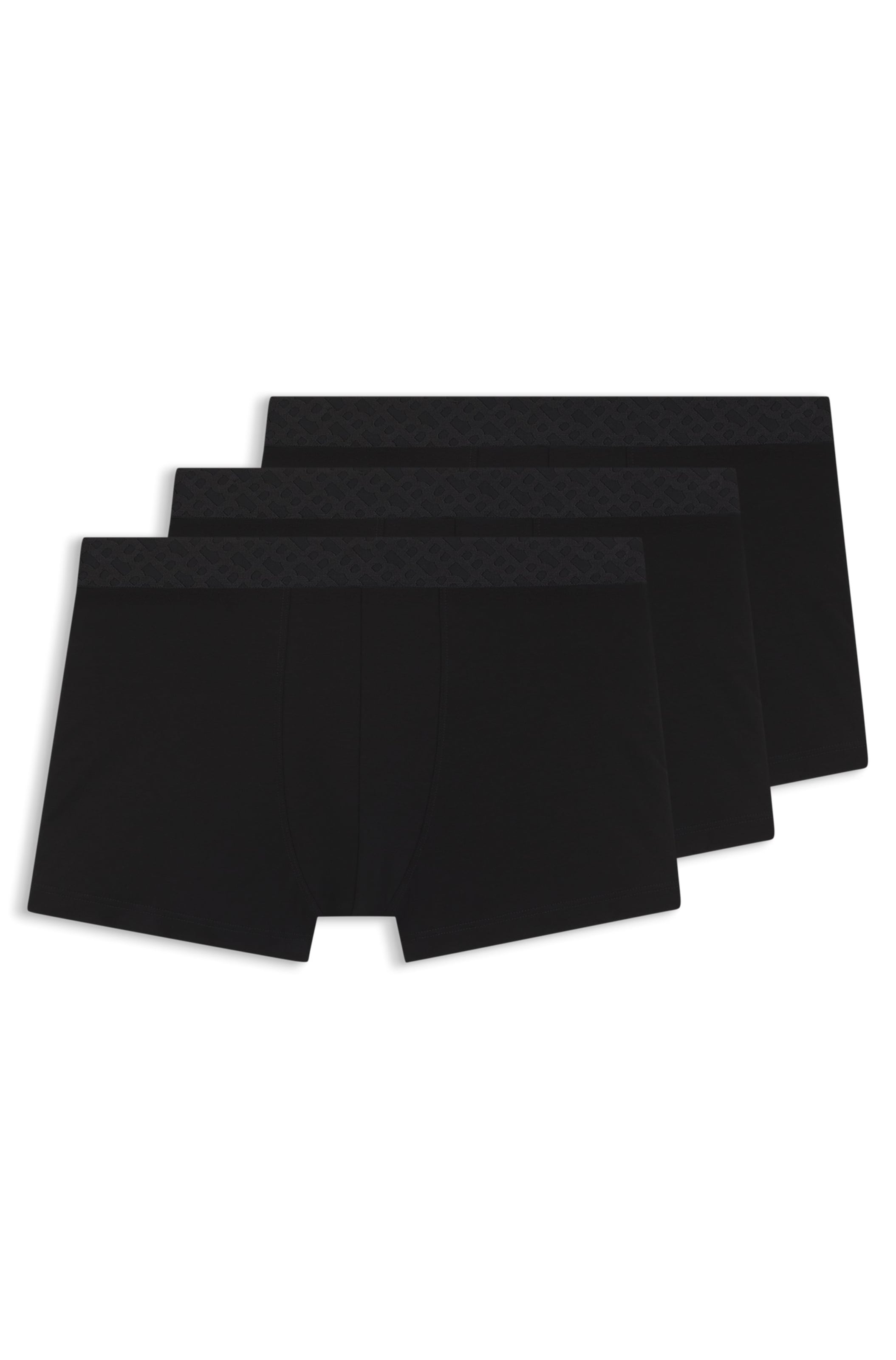 BOSS Boxershorts in Schwarz: Vorderseite