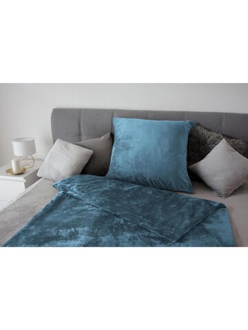 Aspero Pillow 'DIJON' in Blue