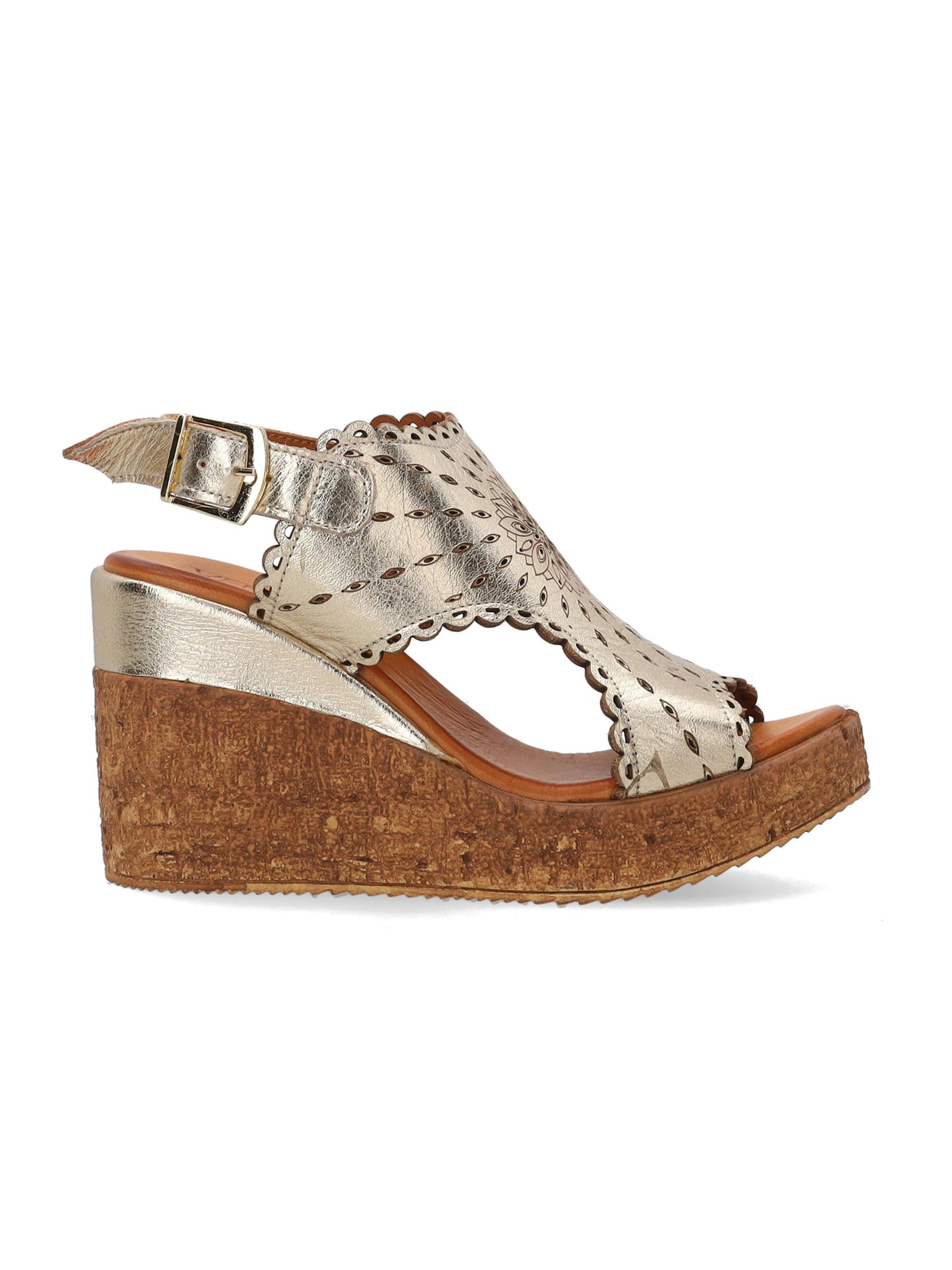 VENEZIA Sandale‌‌‌‌ in Gold: Vorderseite