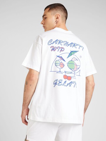T-Shirt 'Gelato' Carhartt WIP en blanc : devant