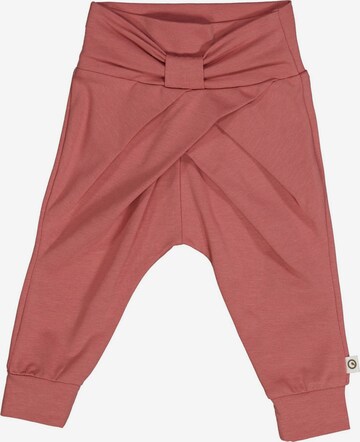 Loosefit Pantalon '' Müsli by GREEN COTTON en marron : devant