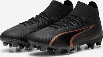 Chaussure de foot 'ULTRA PRO' PUMA en noir : devant