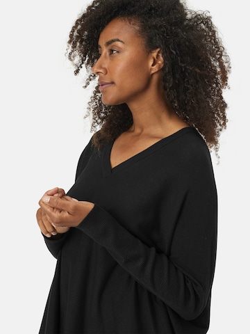 Pull-over 'Fronia' Masai en noir