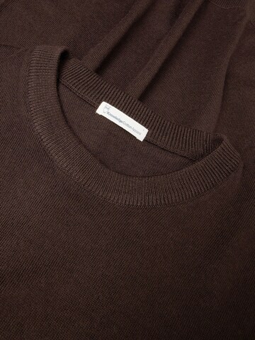 KnowledgeCotton Apparel Sweater in Brown