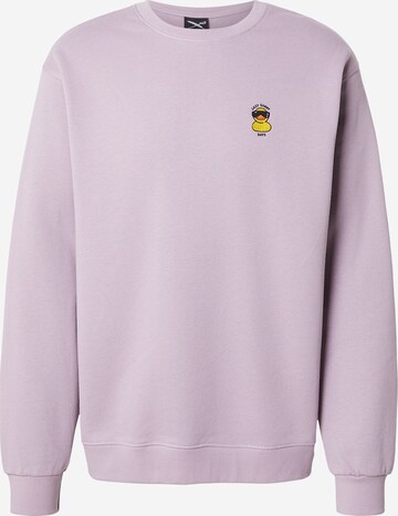 Iriedaily Sweatshirt 'Lazy Sunny Day' in Lila: Vorderseite