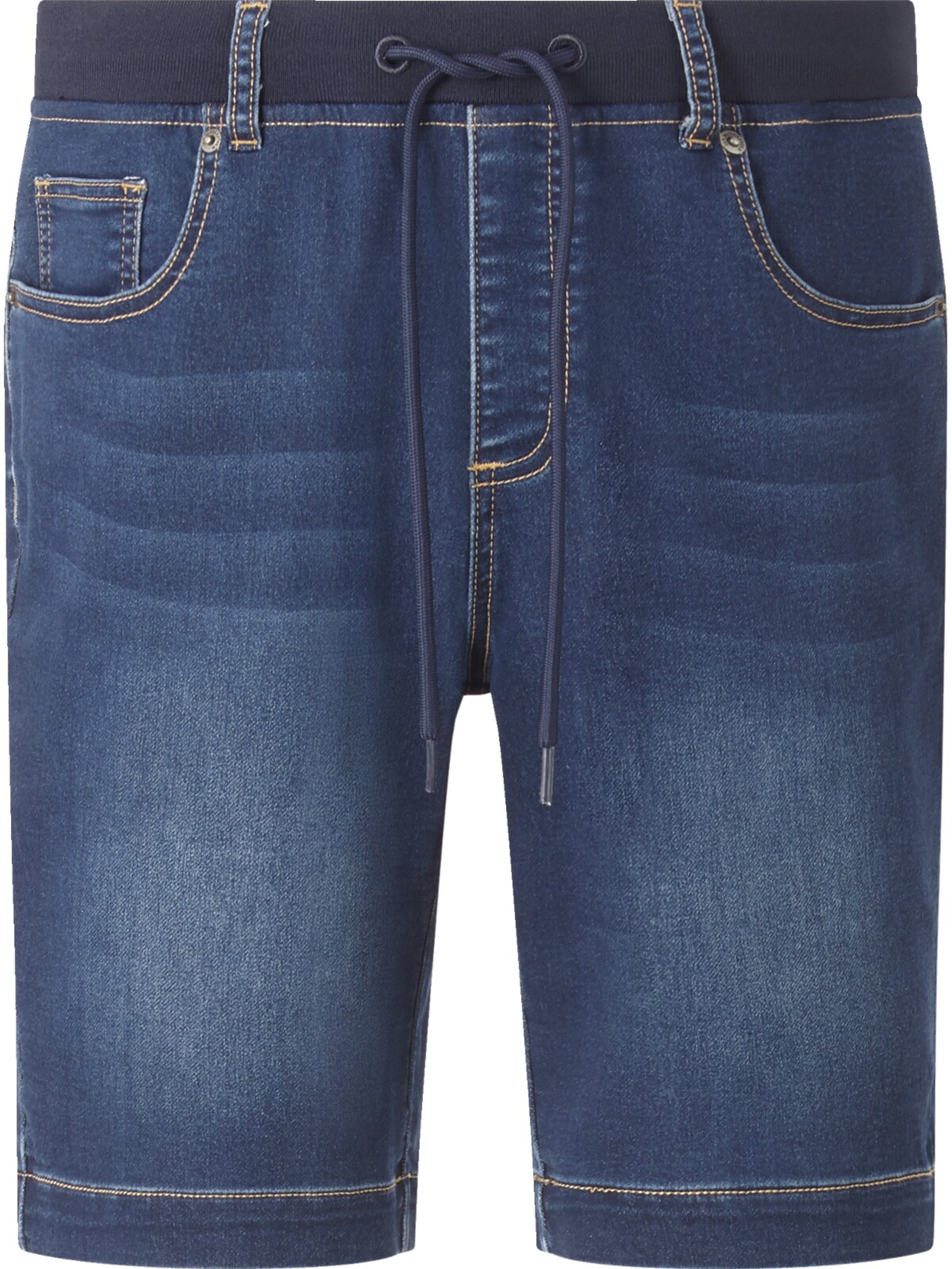 Jan Vanderstorm Loosefit Shorts in Blau: Vorderseite