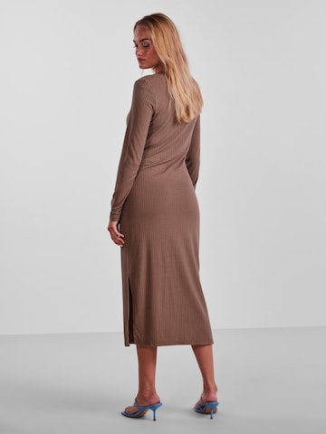 PIECES Dress 'Kylie' in Brown