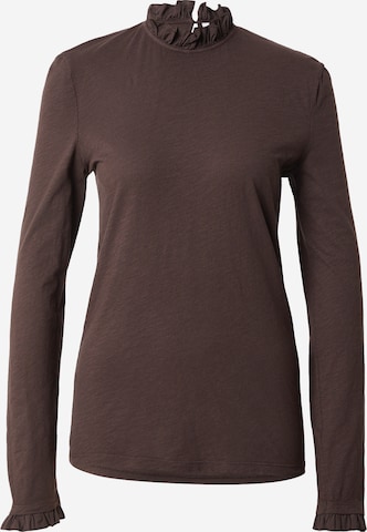 Rich & Royal Blouse in Bruin: voorkant