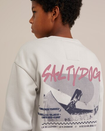 WE Fashion Sweatshirt in Beige