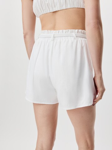 LeGer by Lena Gercke Loose fit Trousers 'Cassia' in White